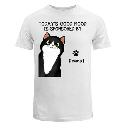 Today‘s Good Mood Is Sponsored By Fluffy Cats Personalized Shirt