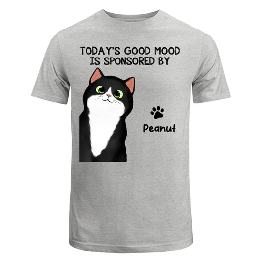 Today‘s Good Mood Is Sponsored By Fluffy Cats Personalized Shirt
